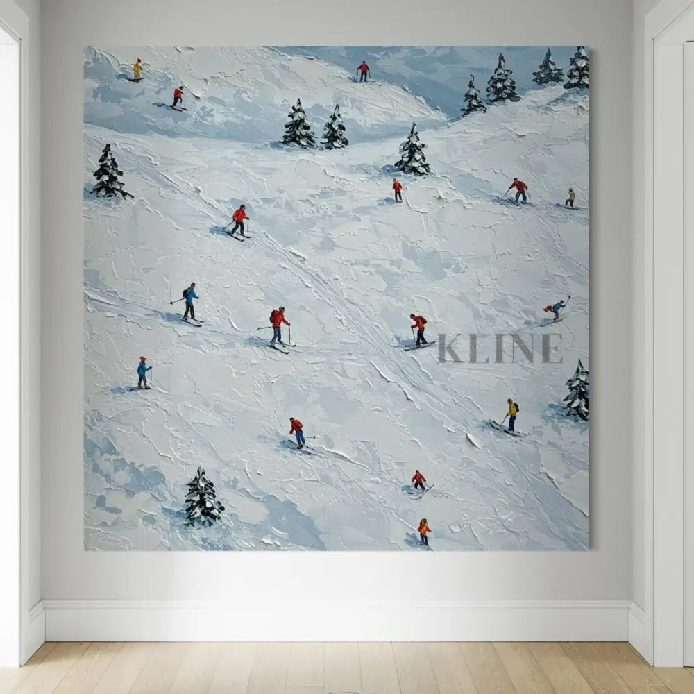 Mountain Playground - Hand Painting 