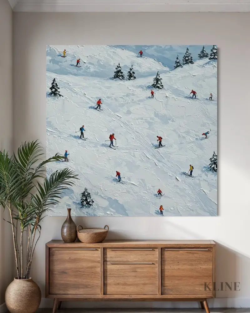 Mountain Playground - Hand Painting 