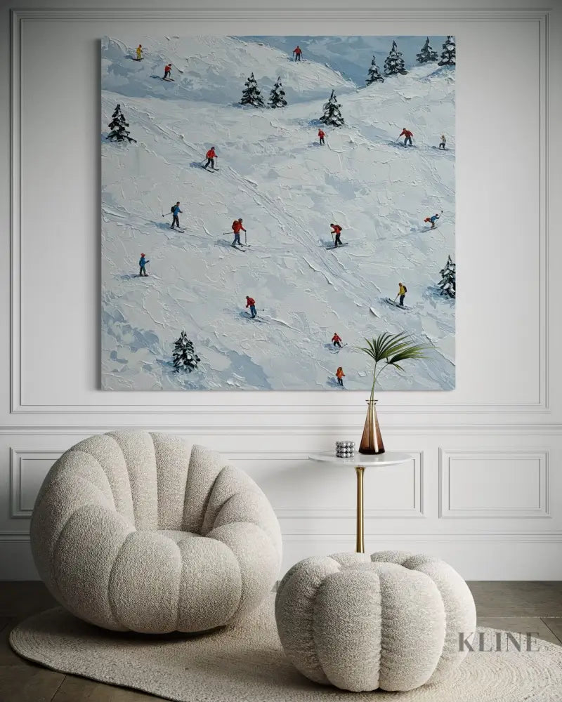 Mountain Playground - Hand Painting