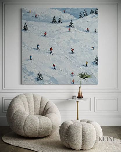 Mountain Playground - Hand Painting
