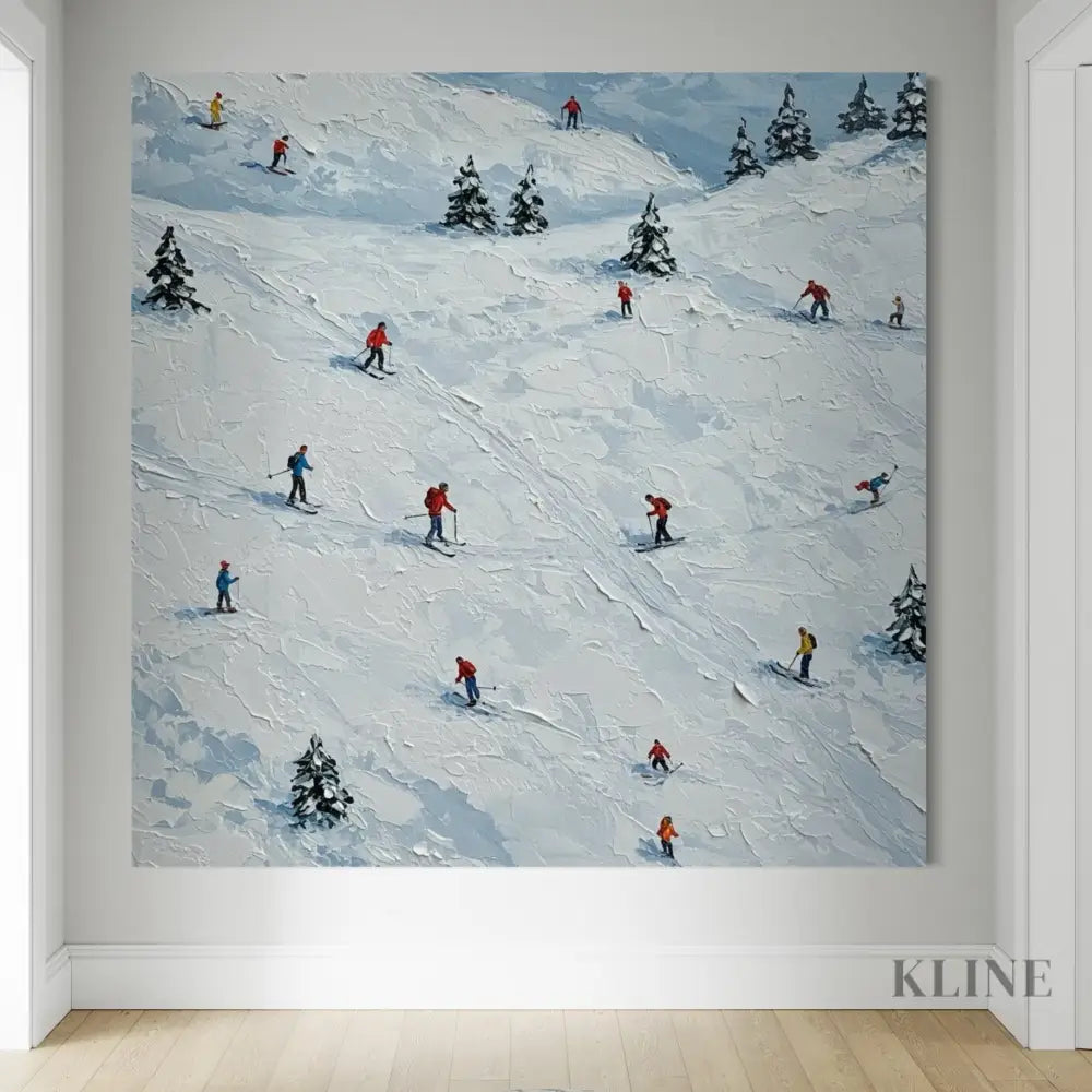 Mountain Playground - Hand Painting