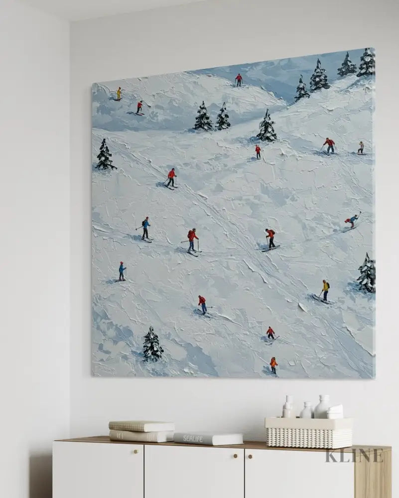 Mountain Playground - Hand Painting