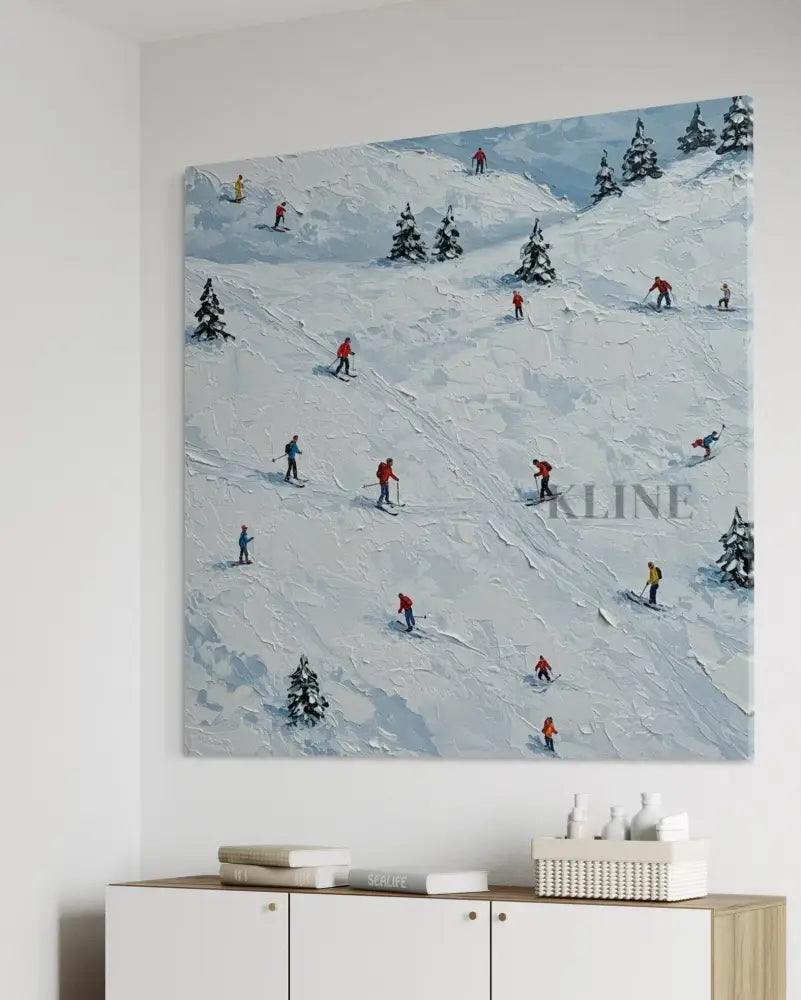 Mountain Playground - Hand Painting