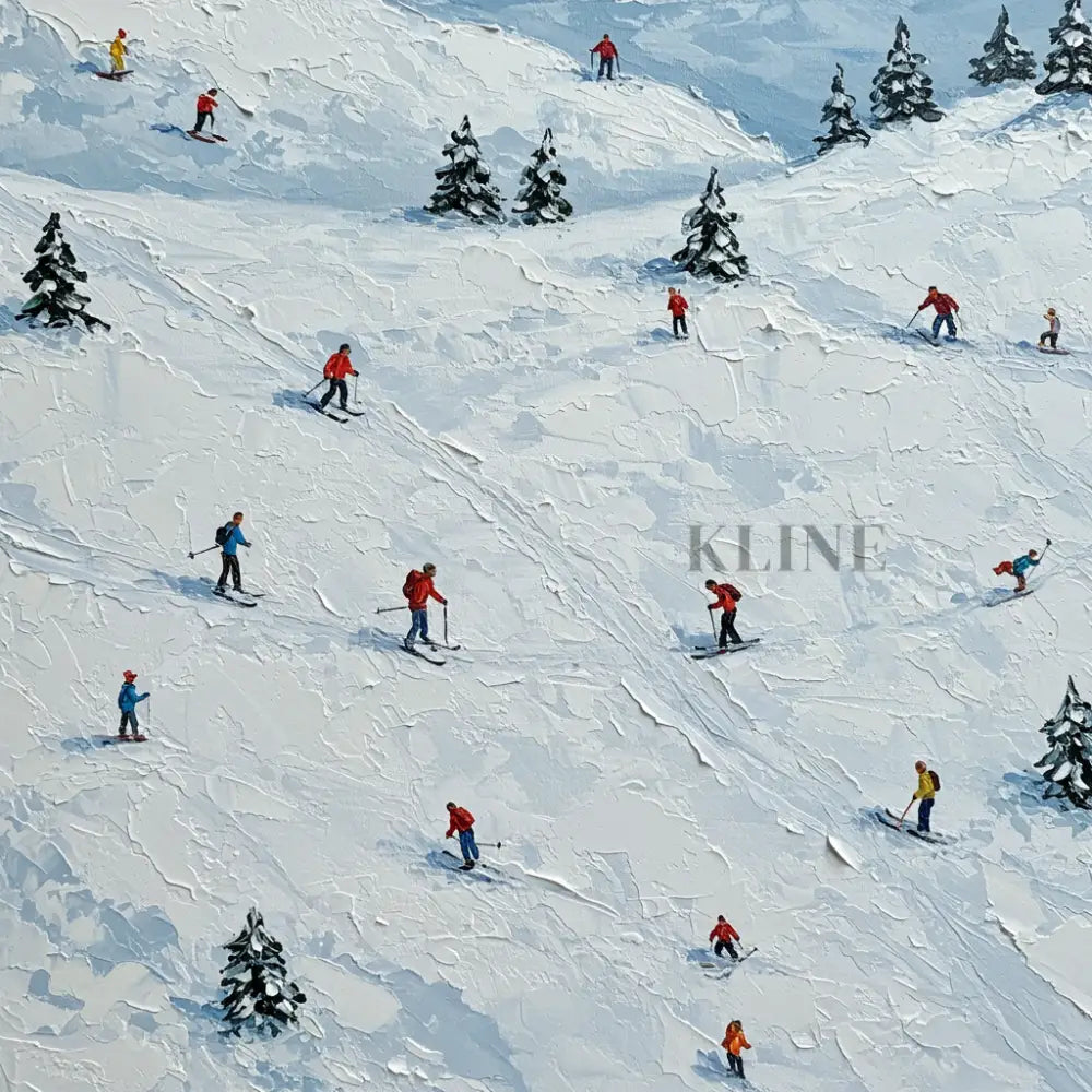 Mountain Playground - Hand Painting