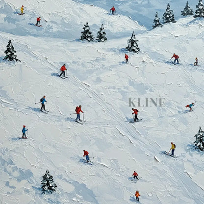 Mountain Playground - Hand Painting