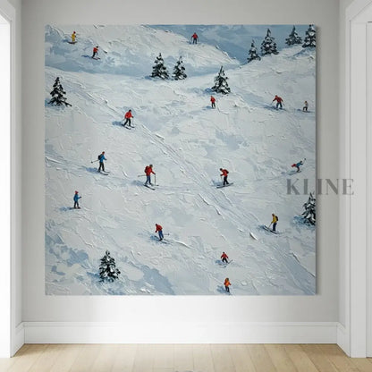 Mountain Playground - Hand Painting