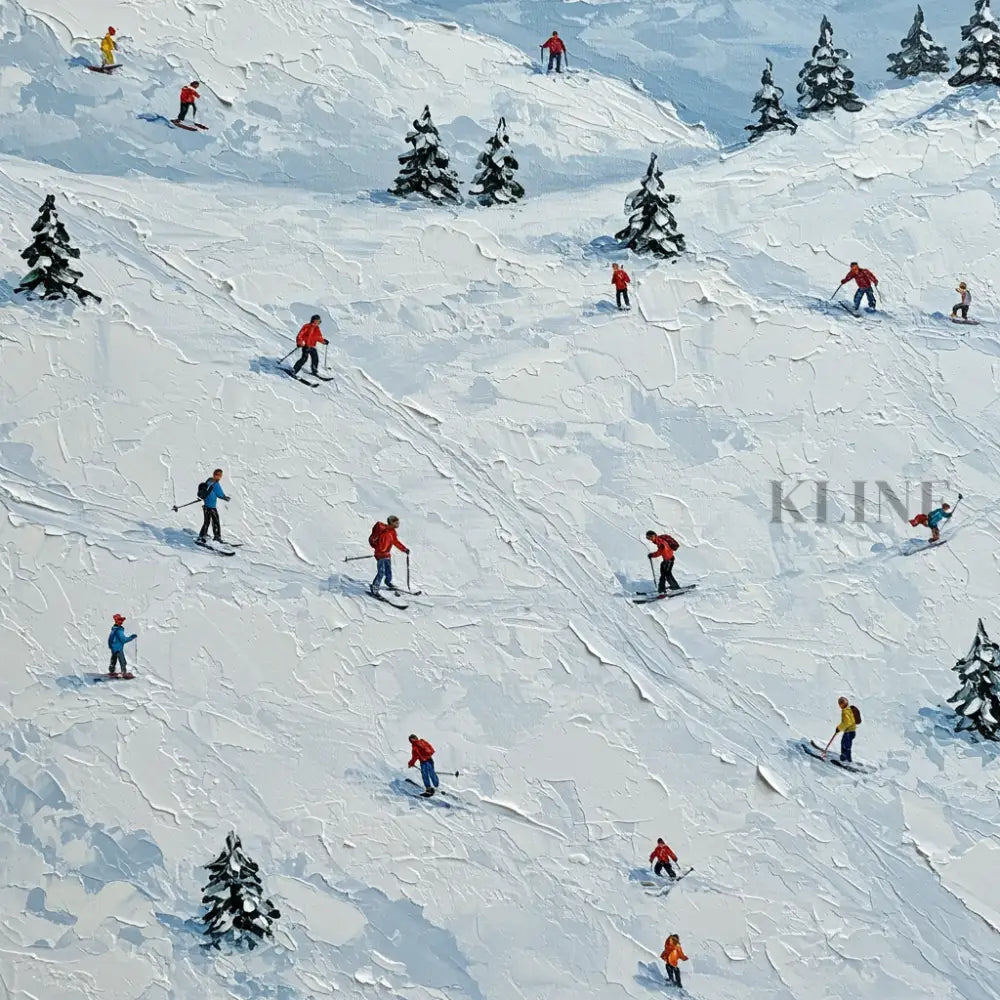 Mountain Playground - Hand Painting