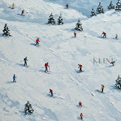 Mountain Playground - Hand Painting