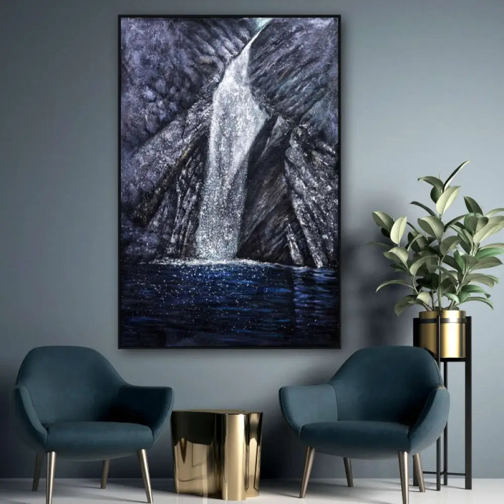 Mountain Waterfall - Kline Collective