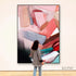 Multicolored Heavy Textured Wall Art - Hand Painting