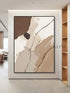 Multicolored Neutral Wall Art - Hand Painting