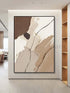 Multicolored Neutral Wall Art - Hand Painting