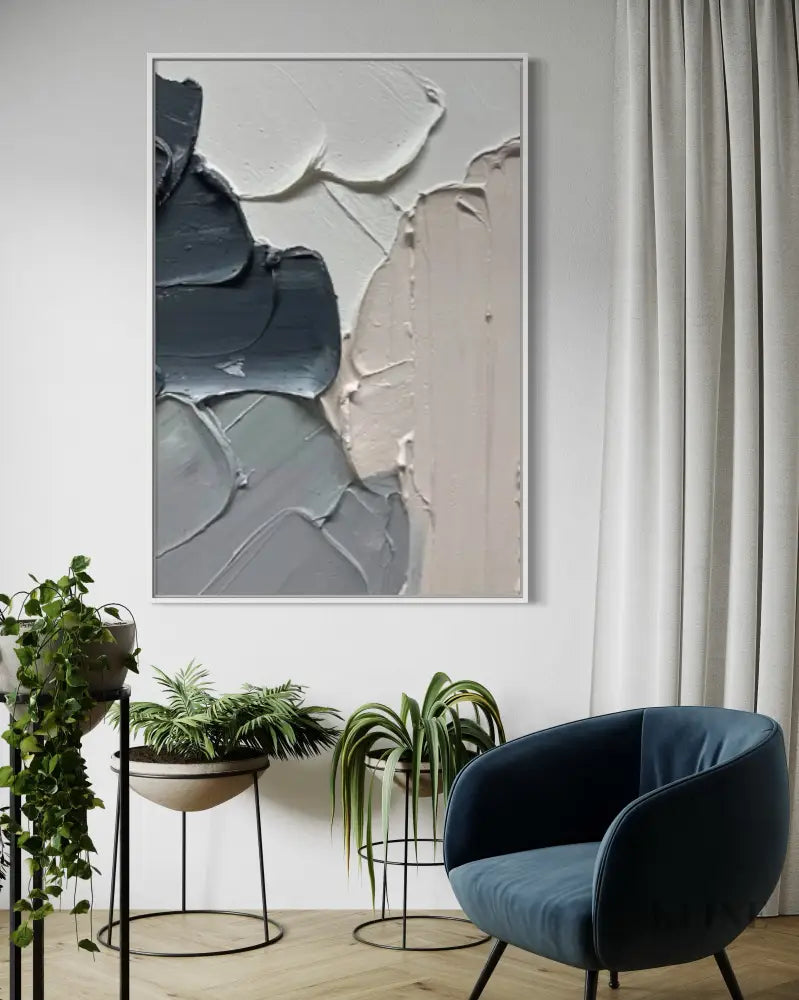Muted Pathways 2 - Hand Painting 