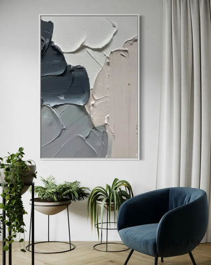 Muted Pathways 2 - Hand Painting