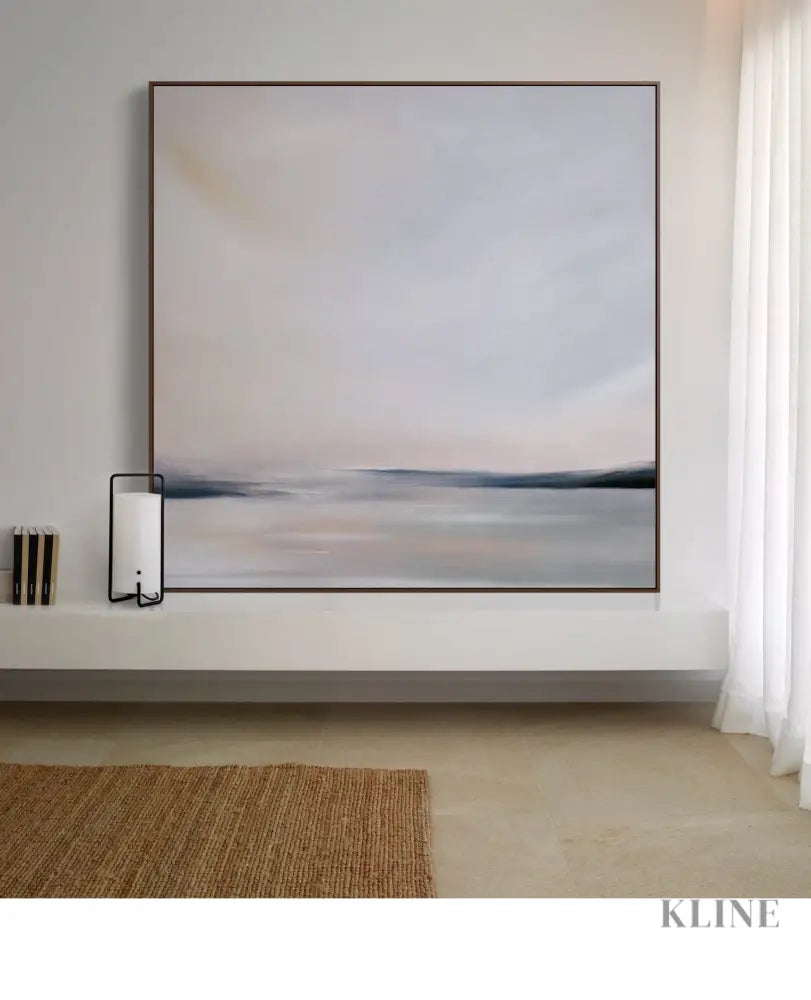 My Dazzled Sight 2 - Hand Painting Purple Wall Art