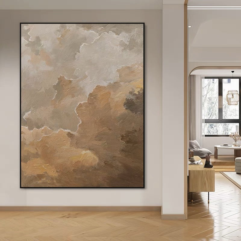 Mysterious Calls - Hand Painting Peintures du ciel