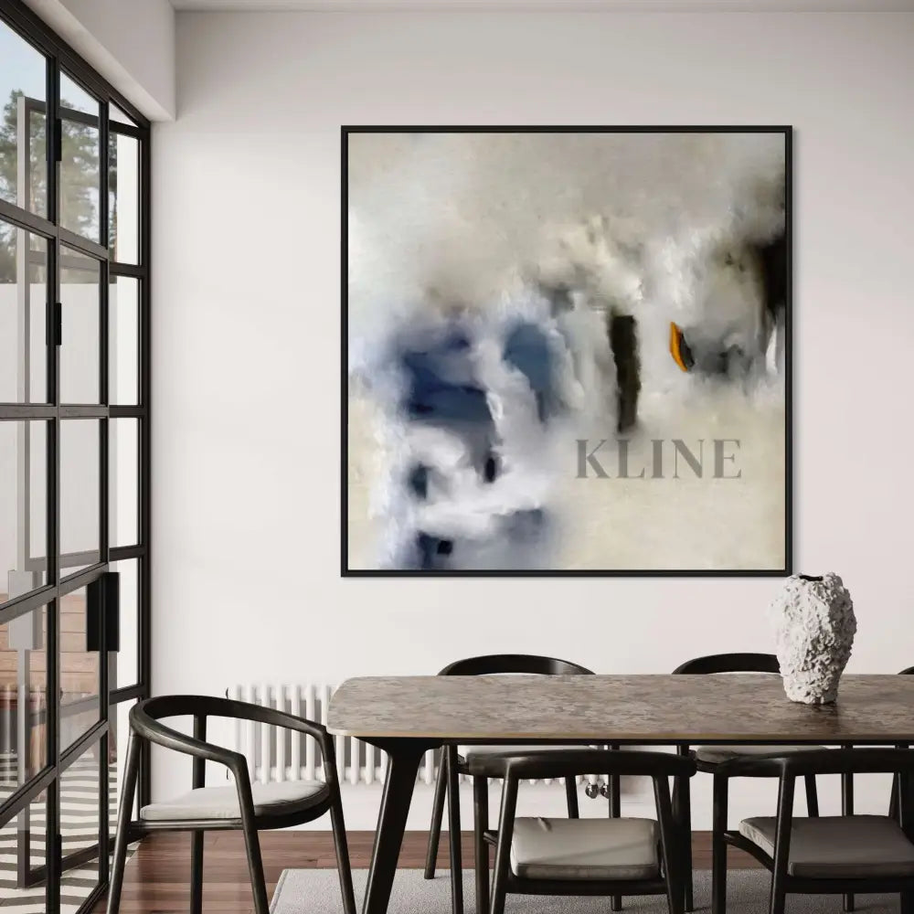 Mystic Land - Hand Painting Wandkunst für das Esszimmer