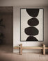 Natural Stacked Stones Black - Hand Painting