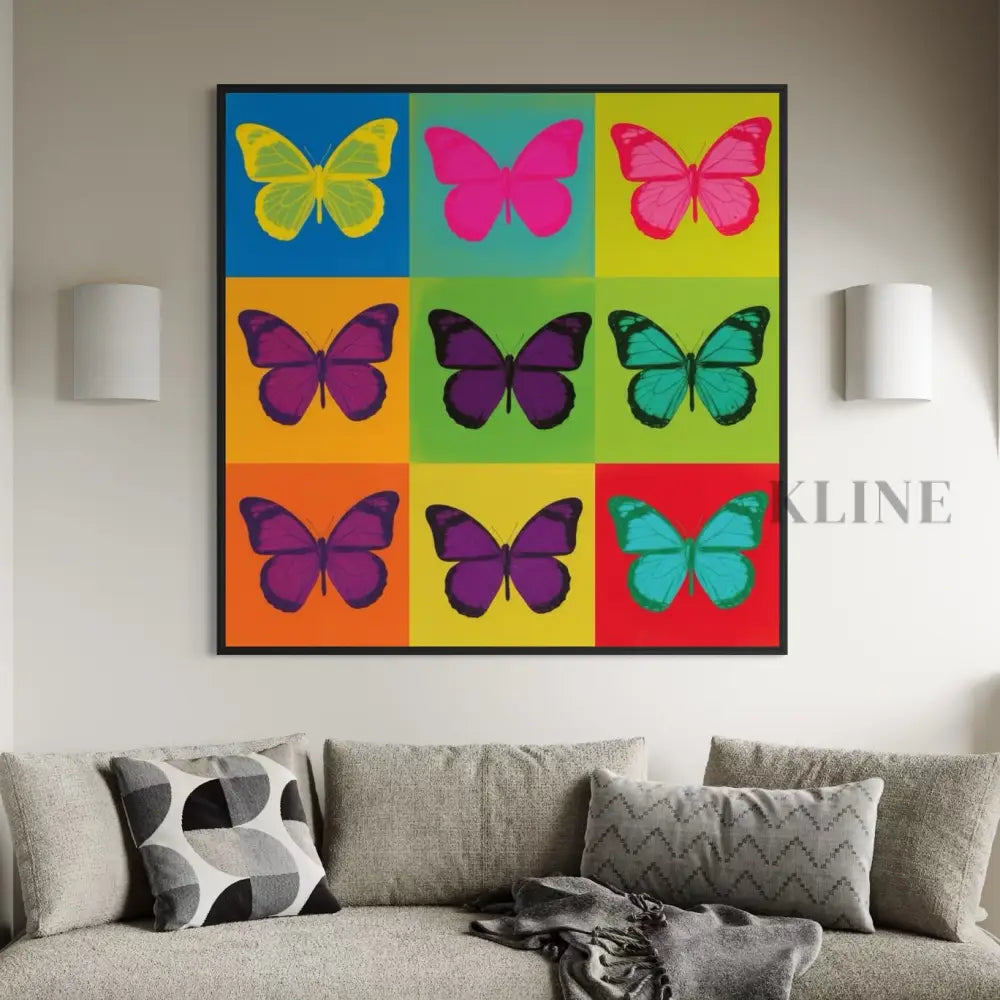 Neon Petals - Hand Painting
