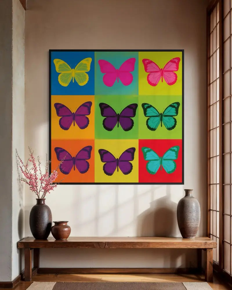 Neon Petals - Hand Painting