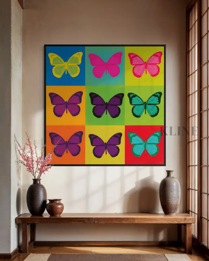 Neon Petals - Hand Painting
