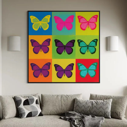 Neon Petals - Hand Painting