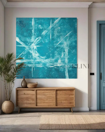 Neuron Storm 1 - Hand Painting
