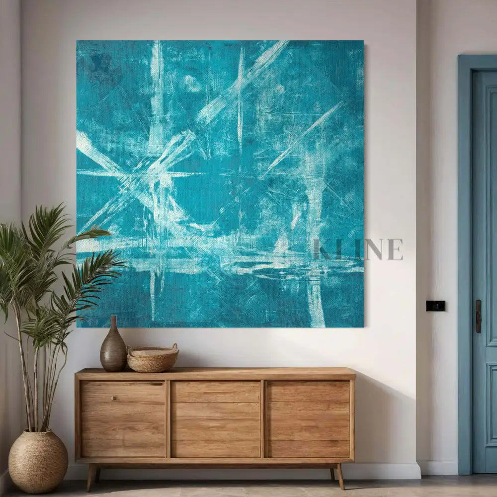 Neuron Storm 1 - Hand Painting