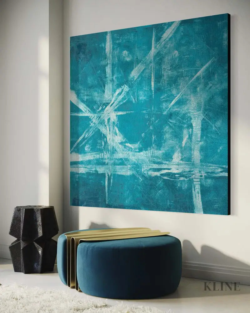 Neuron Storm 1 - Hand Painting
