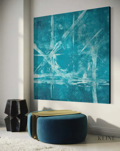 Neuron Storm 1 - Hand Painting
