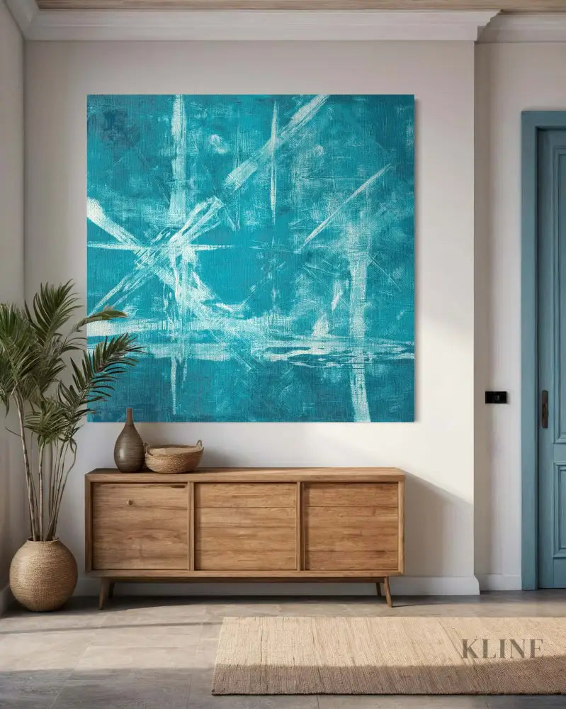 Neuron Storm 1 - Hand Painting