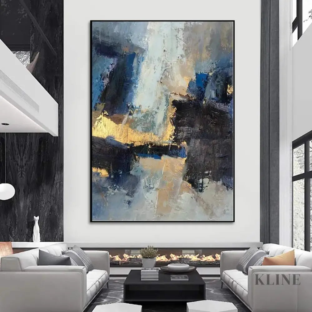 New Luxury Abstract - Hand Painting 