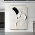 New Minimalism Textured Art - Hand Painting