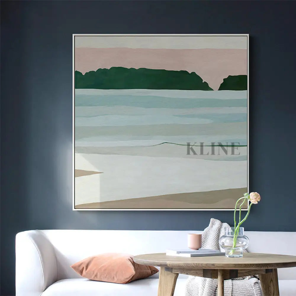New Soul - Rolled Canvas / 80x80cm / 31x31’’ - Hand Painting