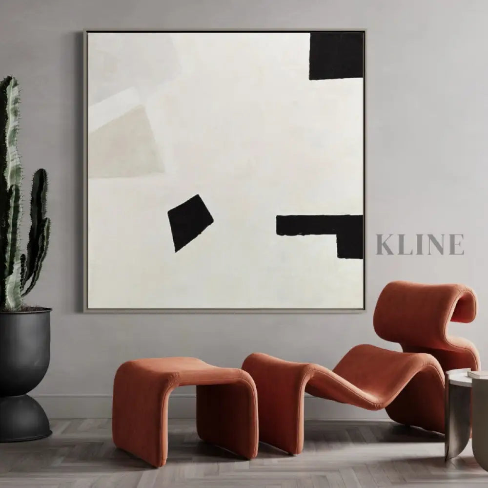 Nobody - Kline Collective ベージュの壁アート