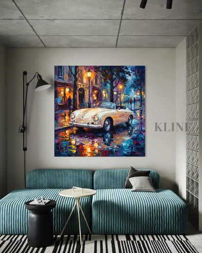 Nocturne in Motion - Hand Painting