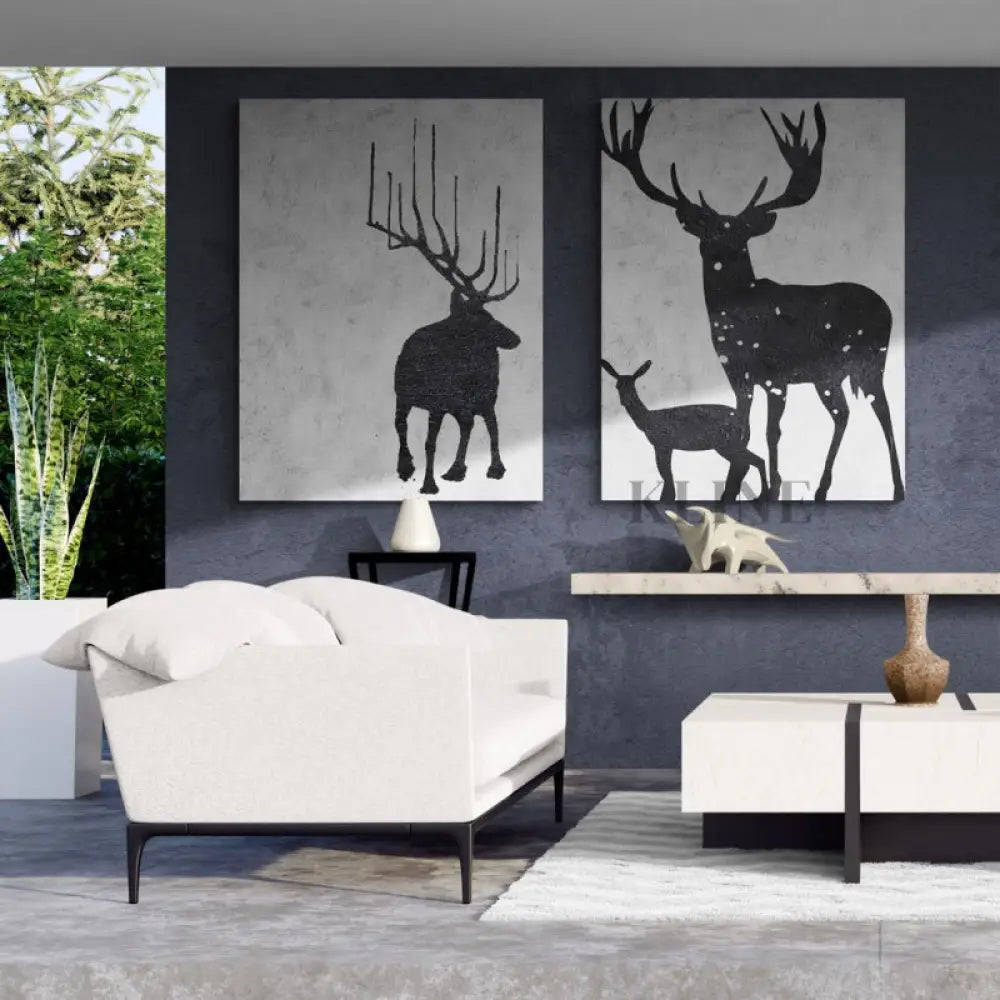 Nordic Sanctuary Set - Kline Collective キャンバスウォールアート