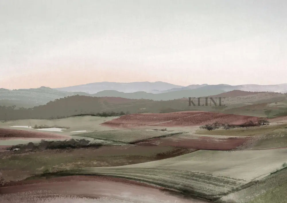 North Wes Farmland - Hand Painting