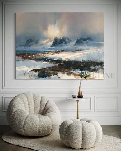 Northern Solitude - Hand Painting