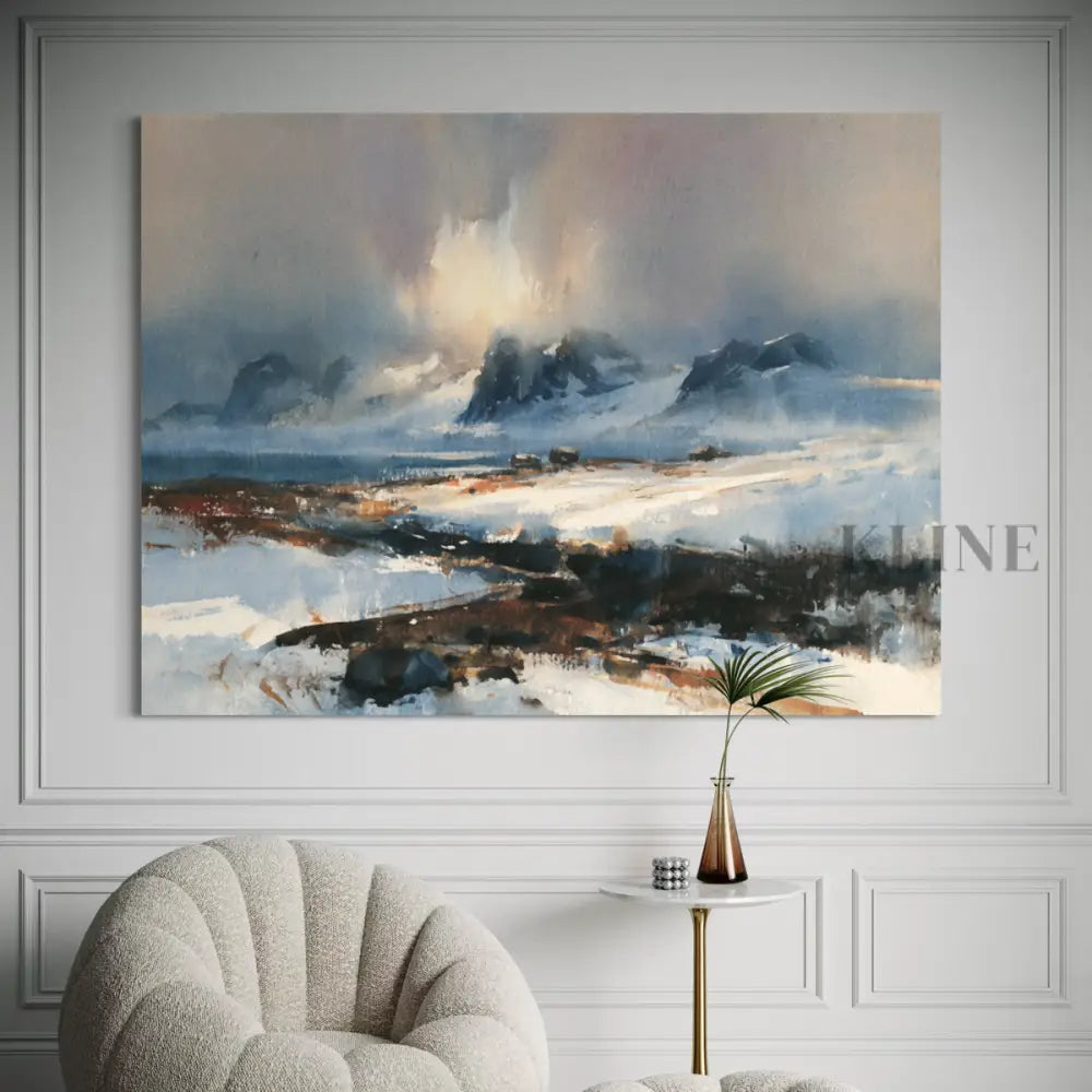 Northern Solitude - Hand Painting