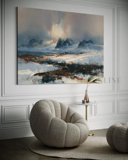 Northern Solitude - Hand Painting