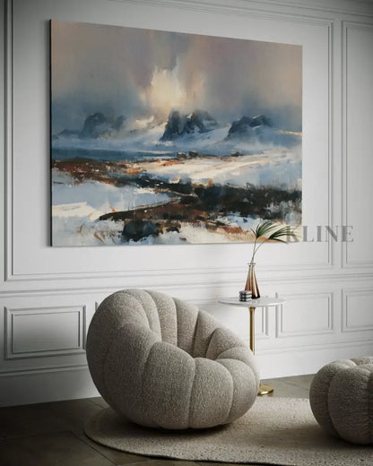 Northern Solitude - Hand Painting