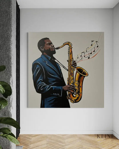 Notes in the Air - Hand Painting