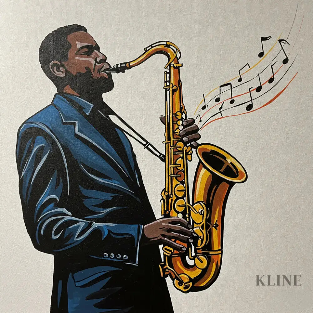 Notes in the Air - Hand Painting 