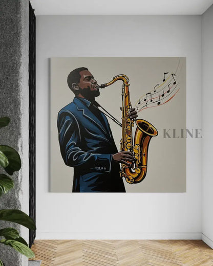 Notes in the Air - Hand Painting