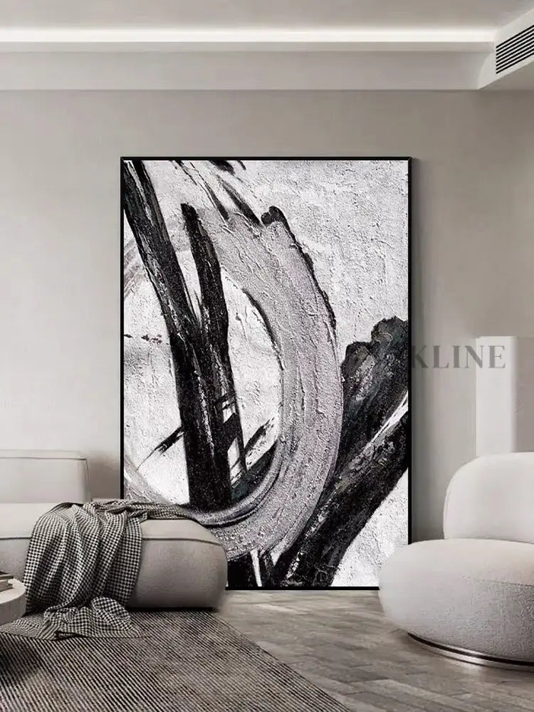 Nothing at All - Hand Painting Staircase Wall Art