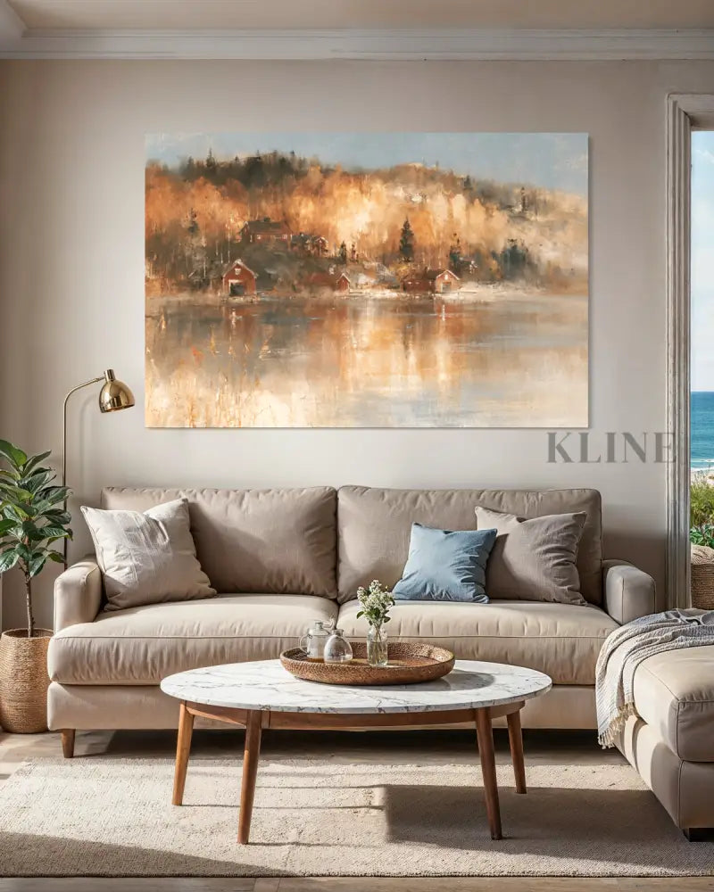 November Light - Hand Painting 