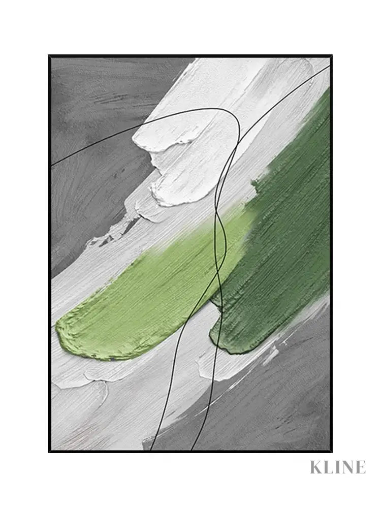 Oasis Textured Painting - Hand Painting 