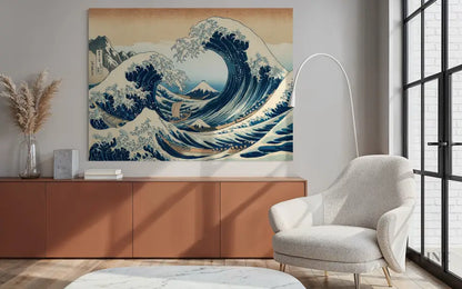 Ocean of Fuji - Hand Painting