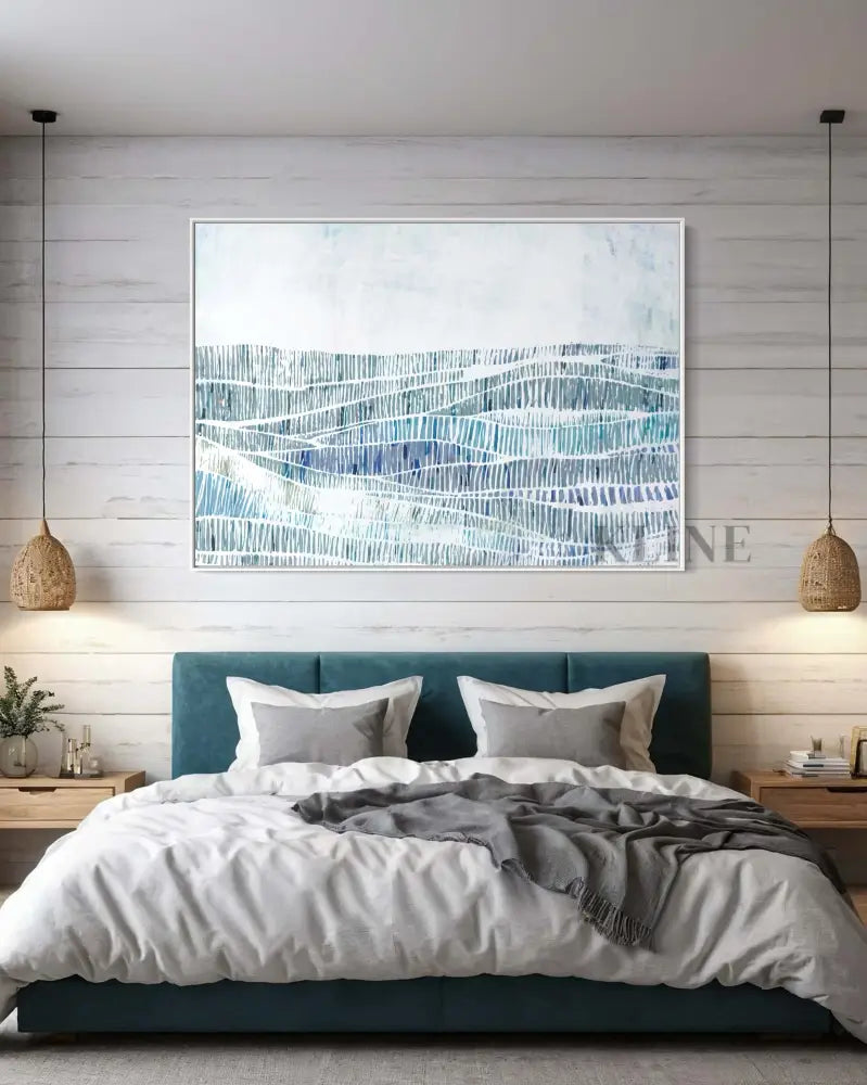 Ocean Waves - Hand Painting
